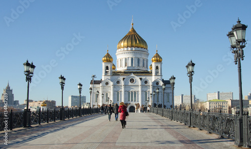 Cathedral of Christ the Saviour. Russia,Moscow