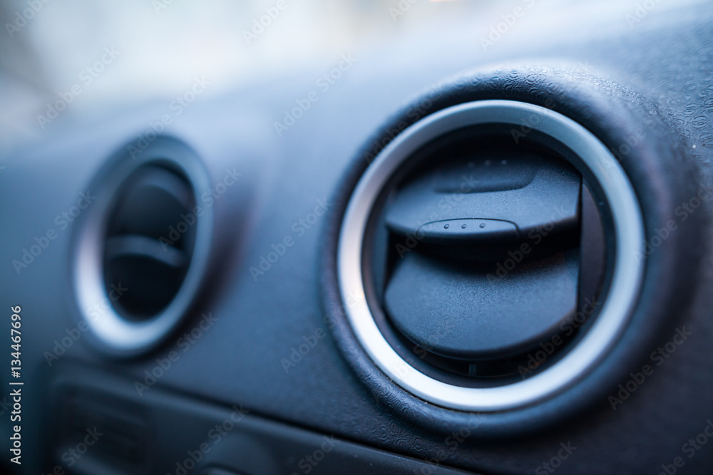 Car air vents detail