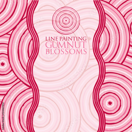 Line painting invite/ greeting card in vector format.