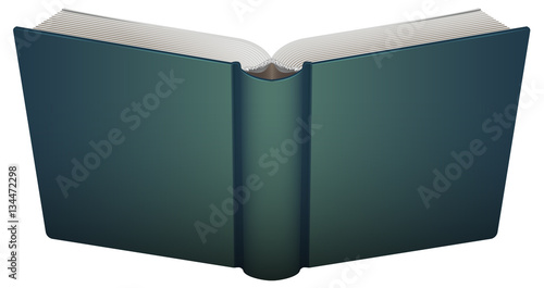 Front cover open book