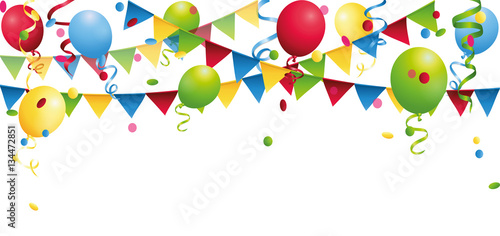 Party Luftballon Hintergrund