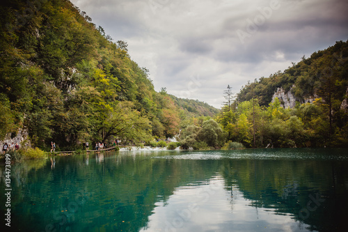 nature croatia plitvize lake