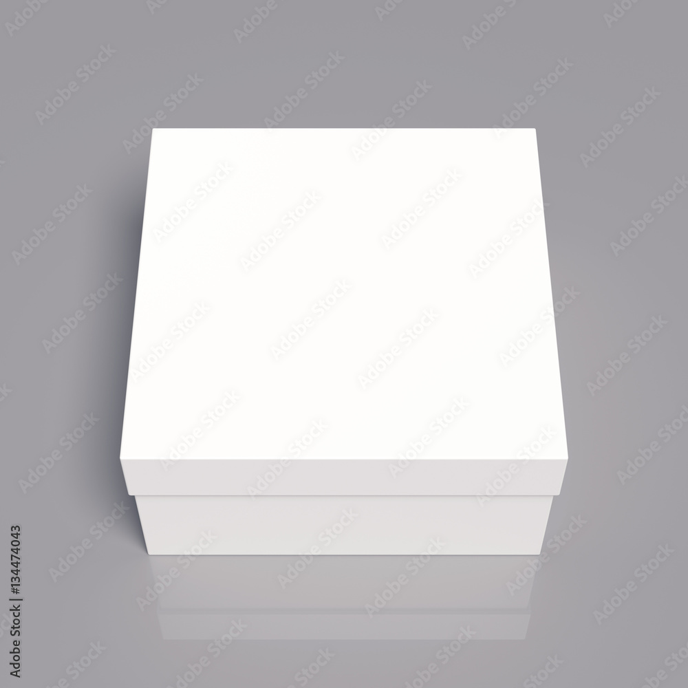 Cardboard box template
