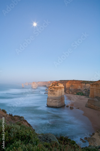 The 12 apostles on the Great Ocean Road in Victoria, Australia