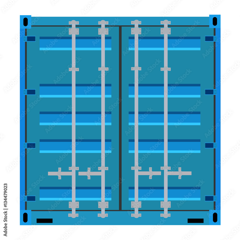 Blue Vector Container Blue Vector Container