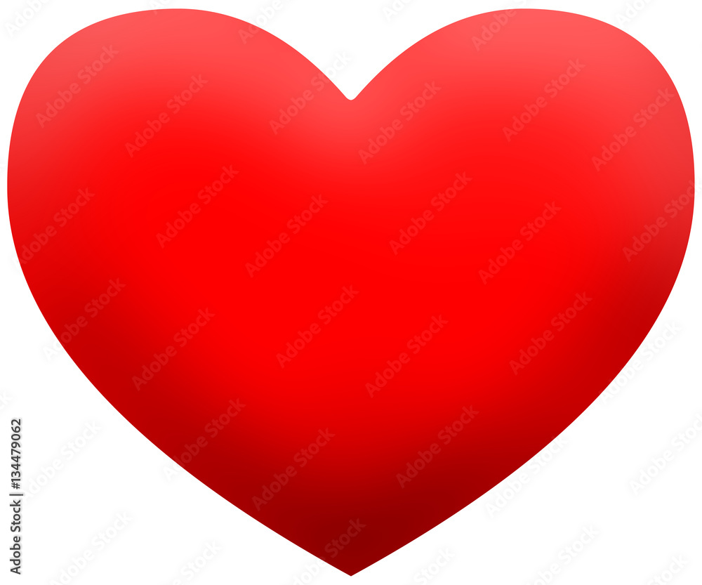 Grungy Valentines Day Love Heart - obrazy, fototapety, plakaty 