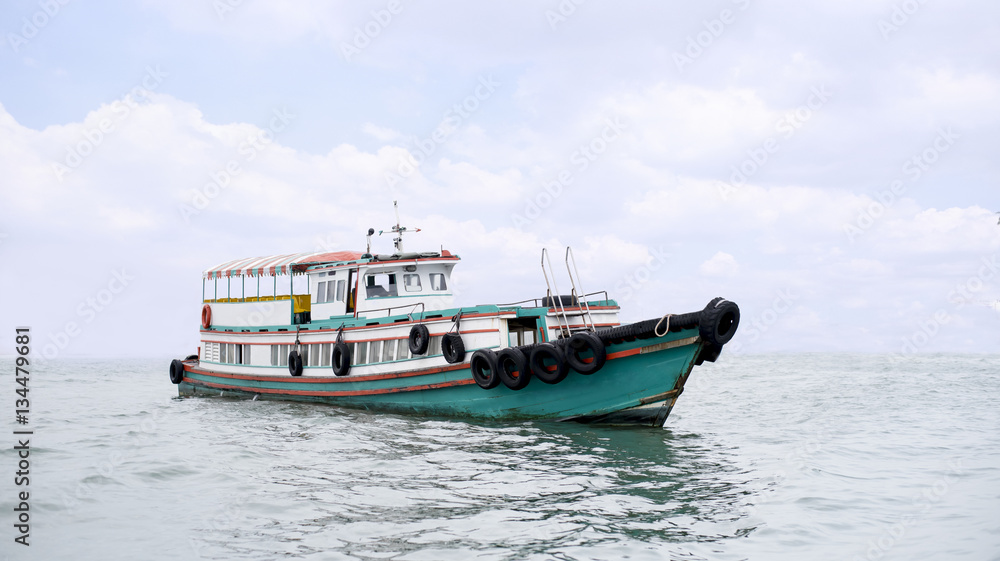 Fishing Boat In Sea