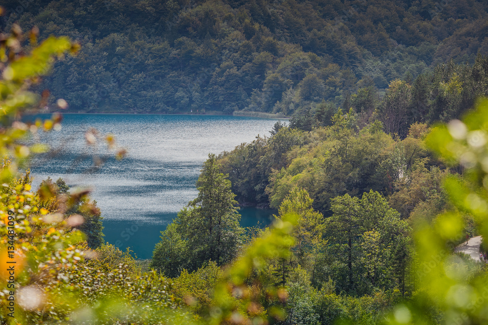 nature croatia water plitvize lake