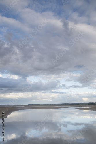 View from Holy Island Causeway  Northumberland