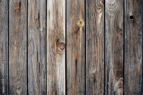 Wooden background old wall of vertical planks