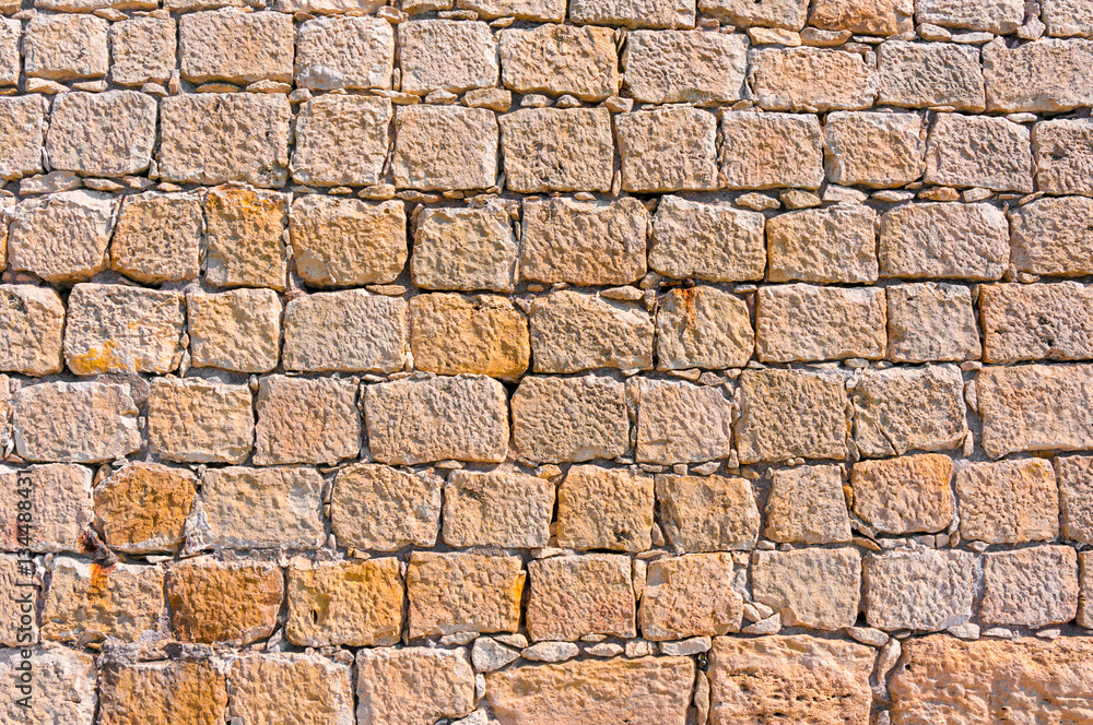 Texture of old rock wall for background Texture of old rock wall for background