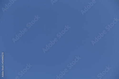 Clear cloudless blue sky horizontal natural gradient photo