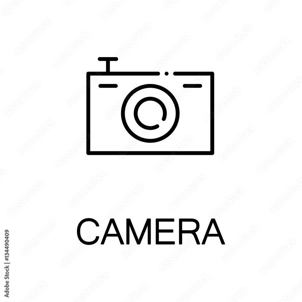 Camera flat icon Camera flat icon