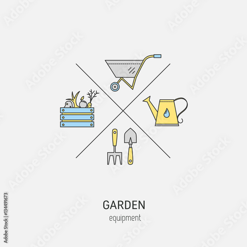 Garden equipment line concept