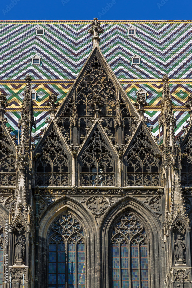 Obraz premium St. Stephen's Cathedral, Vienna, Austria