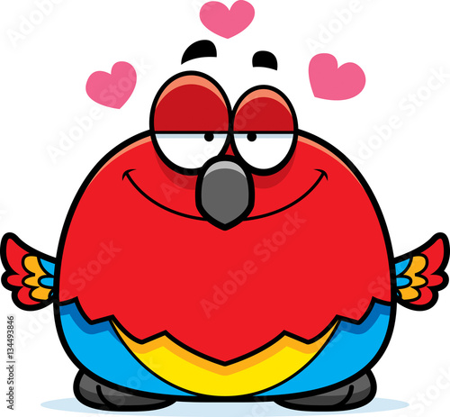 Little Parrot in Love