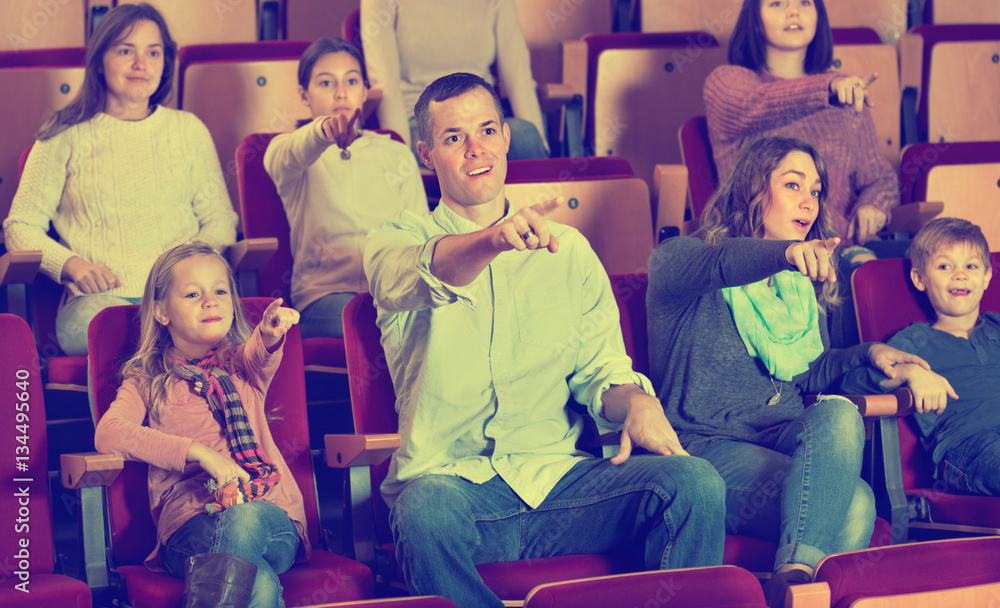 © JackF - Number of people enjoying exciting film