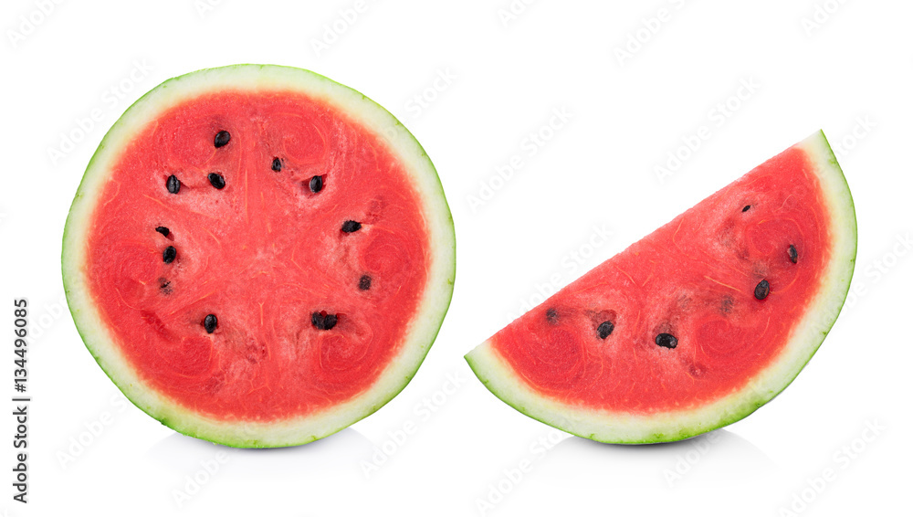 watermelon isolated on white background watermelon isolated on white background