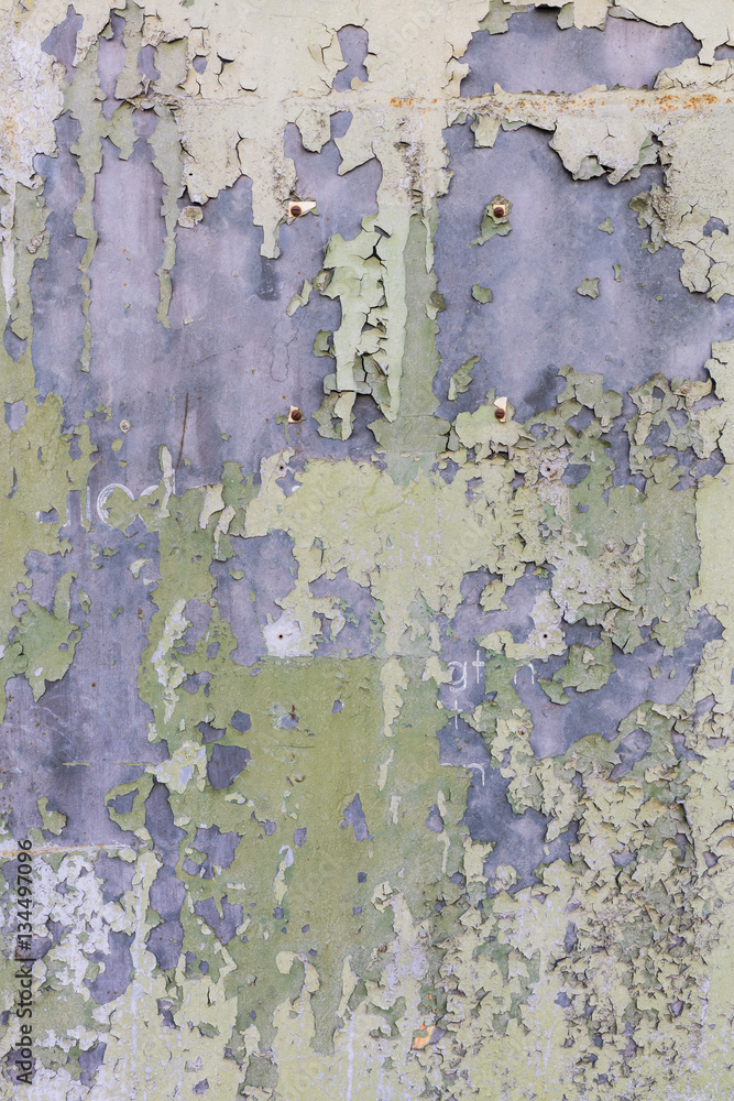 alte Farbe Farbschichten - Shabby broken paint, layers of old color, colorlayers, abgeplatzte farbe