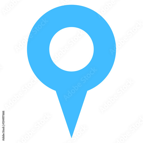 Map pin sign location icon marker point needle button