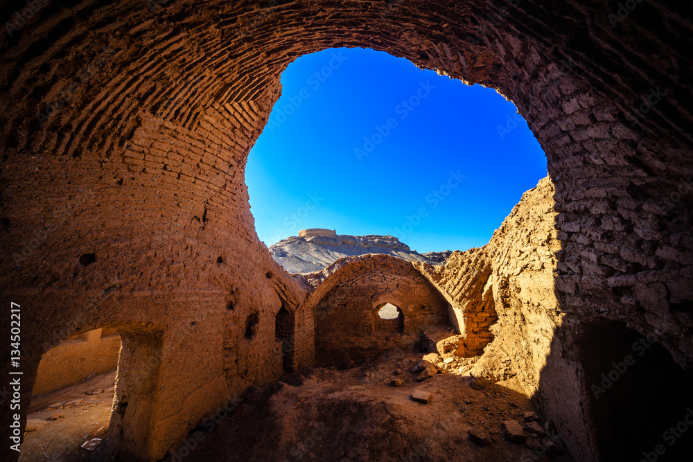 ruins-near-the-tower-of-silence-or-dakhma-is-a-zoroastrian-structure