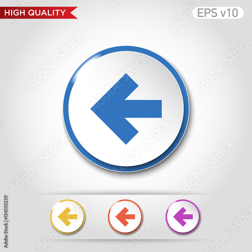 Free Download Colored icon or button of right arrow symbol with background - GFXLoad