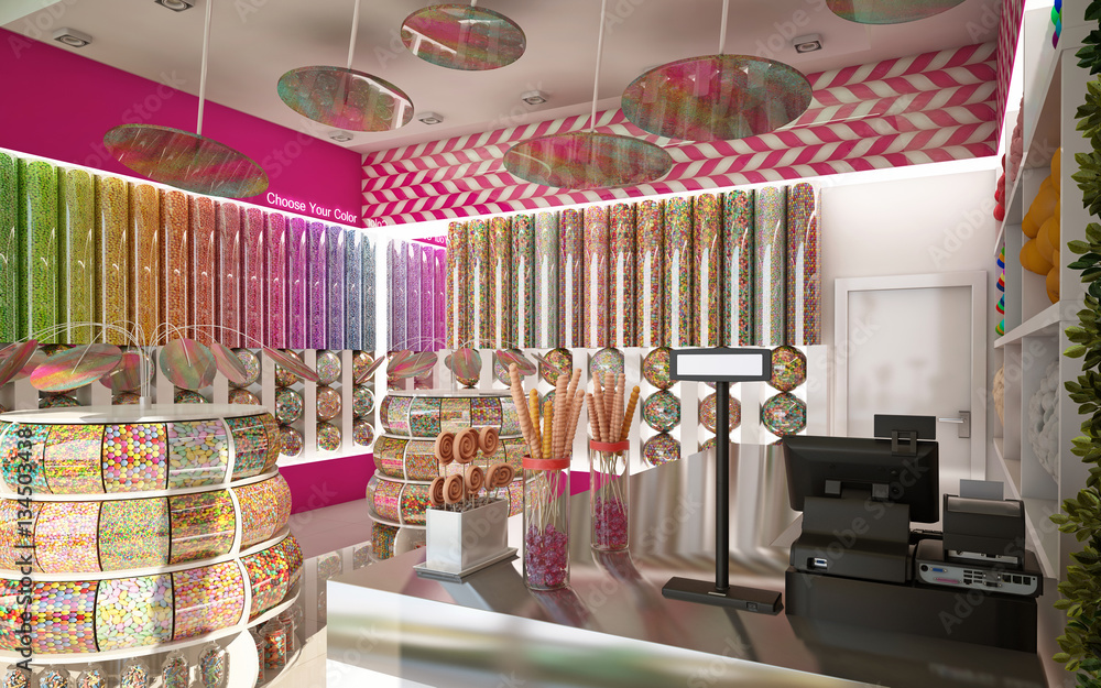Fotografie Candy Shop Camera 1
