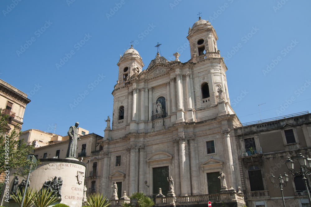 Chiesa di San Francesco, Catania, Sizilien, Italien