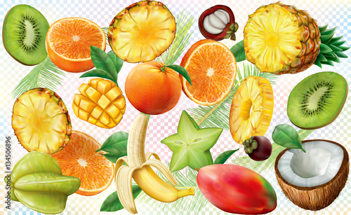 Fruits background