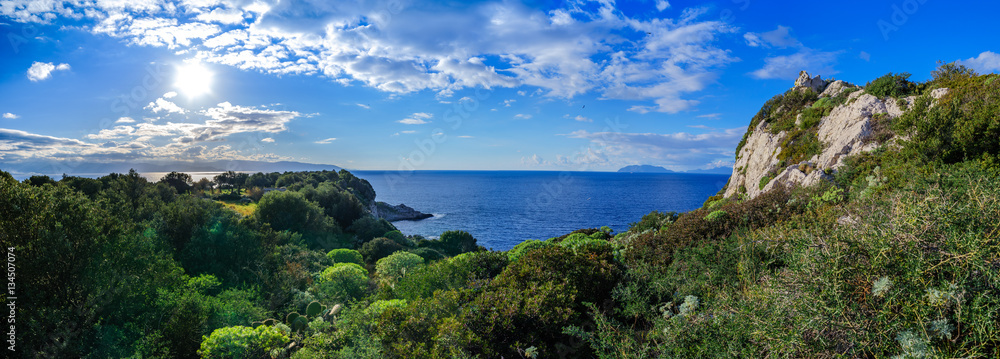 Cape Milazzo, nature reserve Piscina di Venere, Sicily, Italy, T
