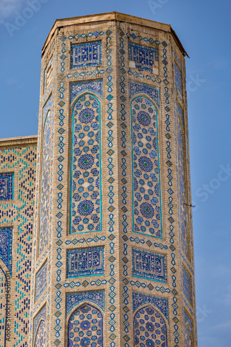 Detail of Bibi-Khanym Mosque in Samarkand, Uzbekistan