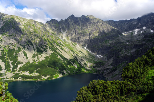 Beautiful landscape of mountain lake. High Tatras. Poland. © Jacek Jacobi