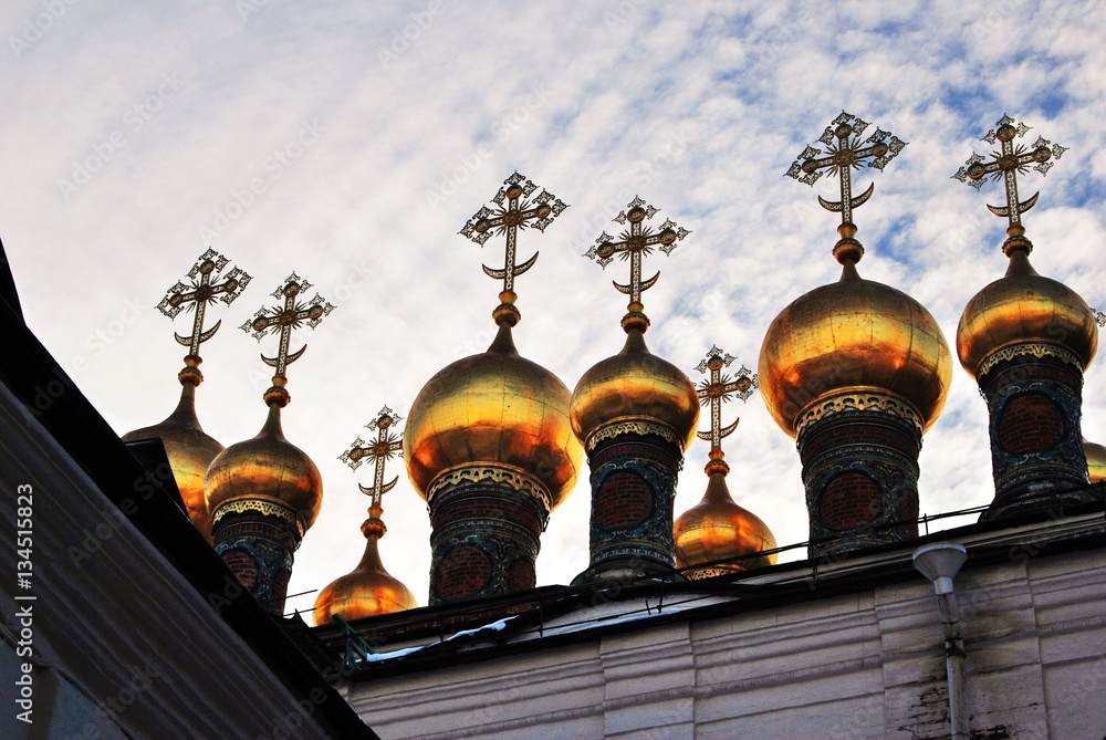 Obraz premium Moscow Kremlin. Color photo.
