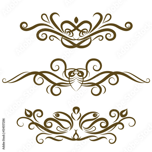 marine creatures as decorative design elements