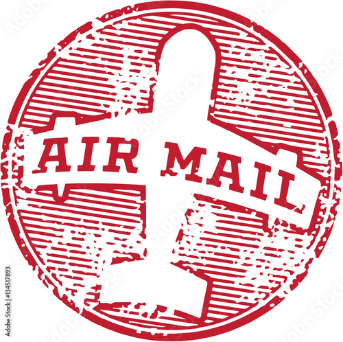 Vintage Air Mail Postmark