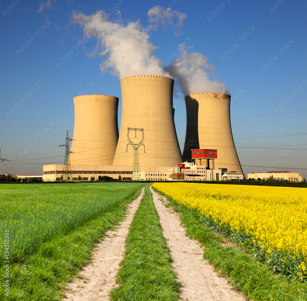 Nuclear power plant Temelin with rape field, Czech Republic
Nuclear power plant Temelin with rape field, Czech Republic