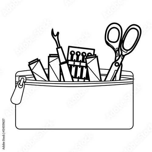 Sewing set isolated icon vector illustration design