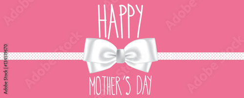 Happy mothers day banner