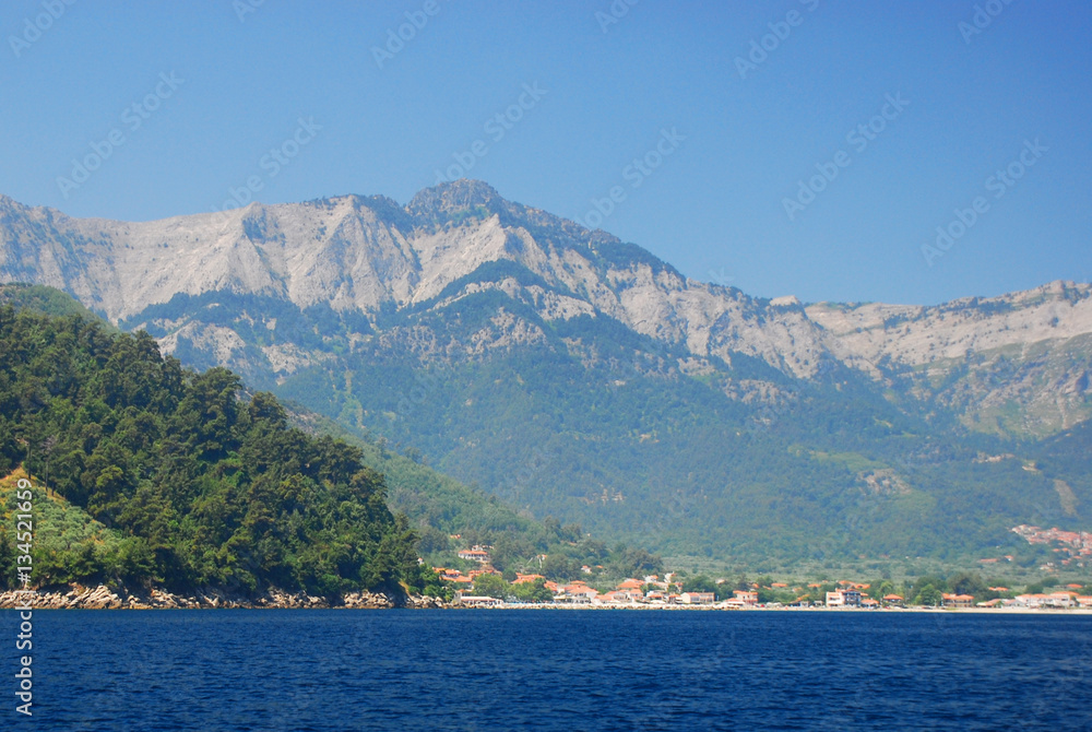 Mountains from the sea Mountains from the sea