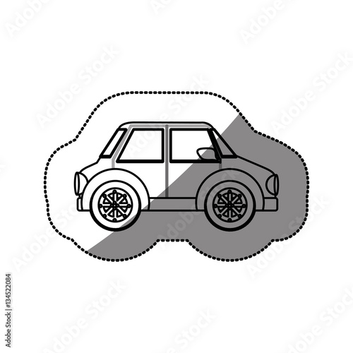 Isolated car vehicle icon vector illustration graphic design