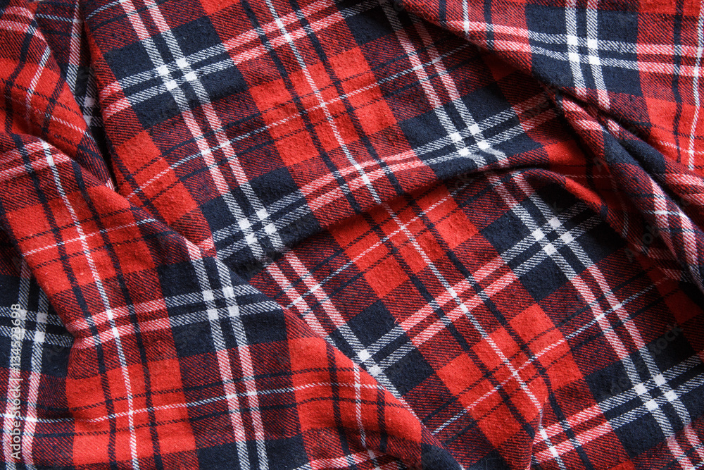 The bright scottish fabric. Texture, background The bright scottish fabric. Texture, background