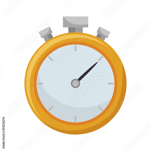 chronometer watch isolated icon vector illustration design