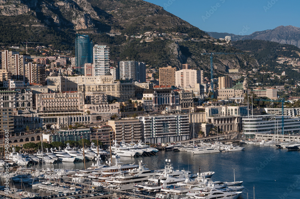 Vista de Montecarlo, Mónaco