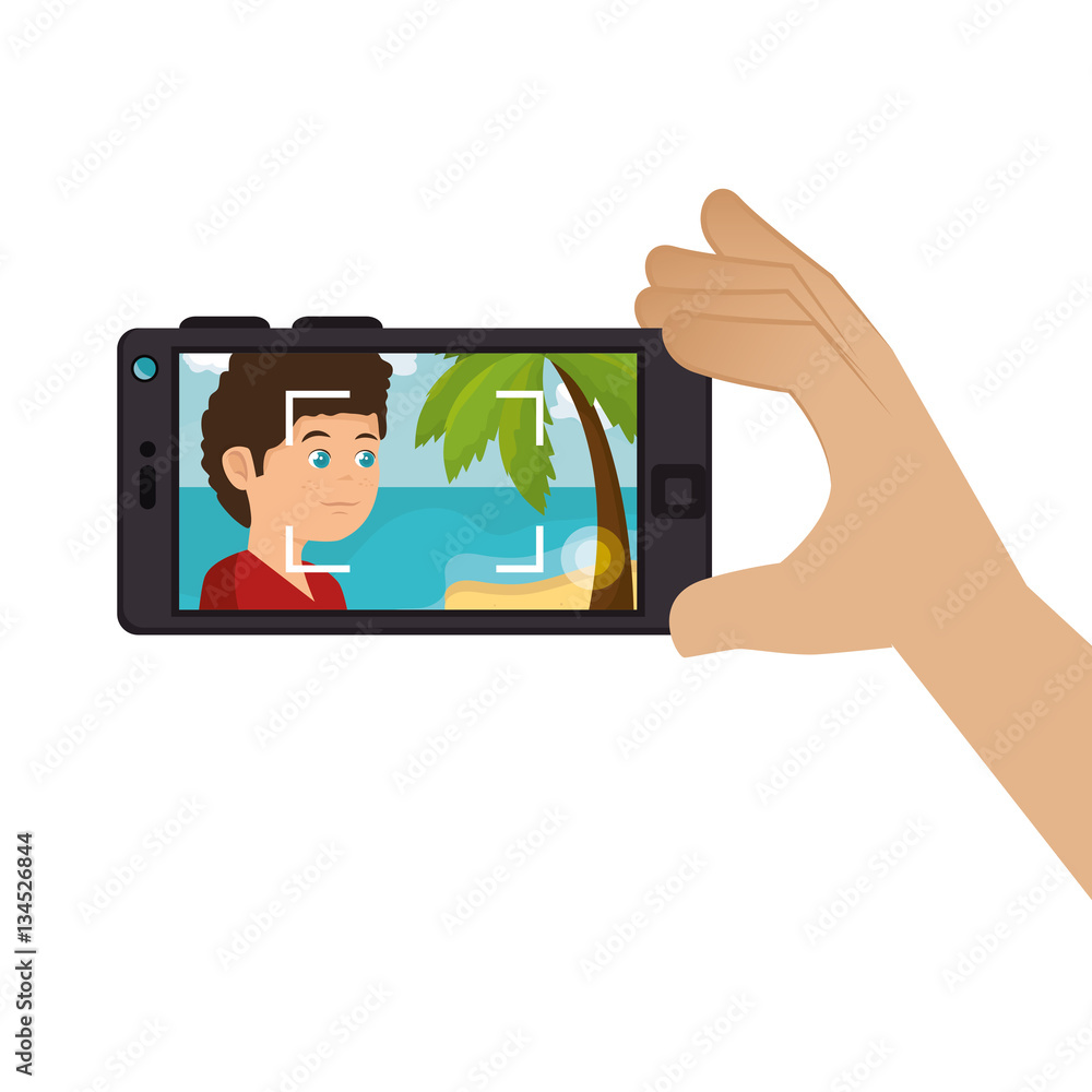 selfie photography technology icon vector illustration design selfie photography technology icon vector illustration design