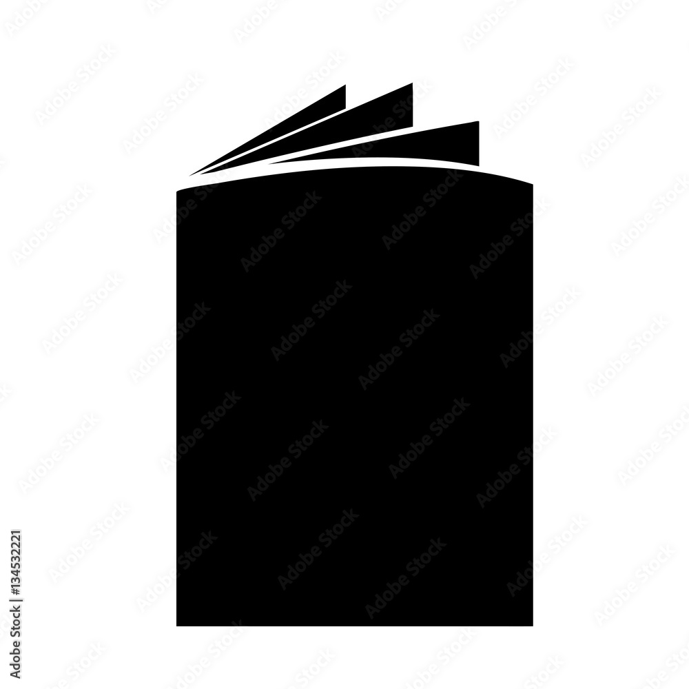 Isolated paper icon on a white background, Vector illustration Isolated paper icon on a white background, Vector illustration