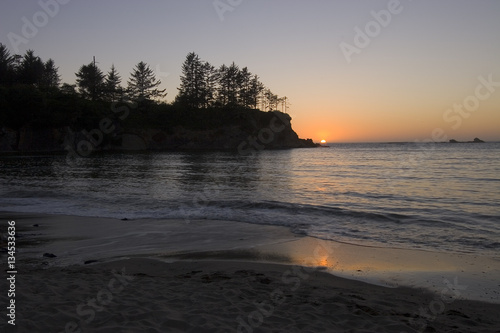 Sunset at Sunset State Park, Oregon