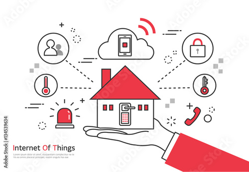 IOT Line illustration