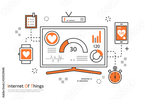 IOT Line illustration