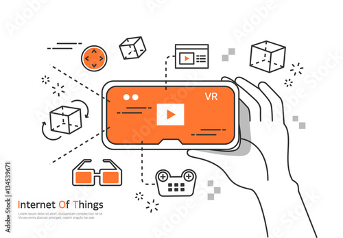 IOT Line illustration
