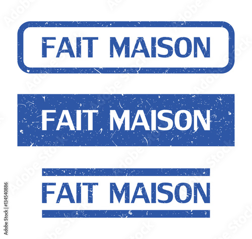 Tampon fait maison.